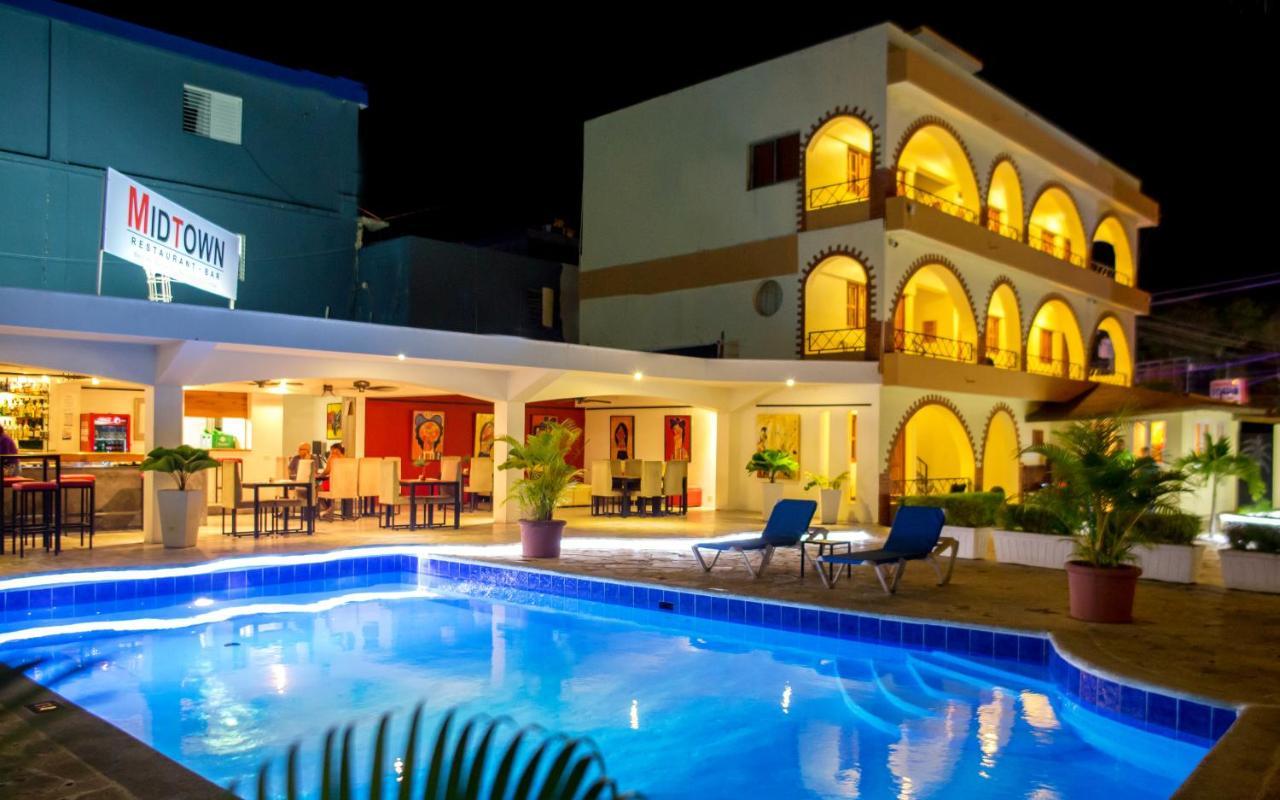 Hotel Las Palmeras Sosúa Eksteriør billede